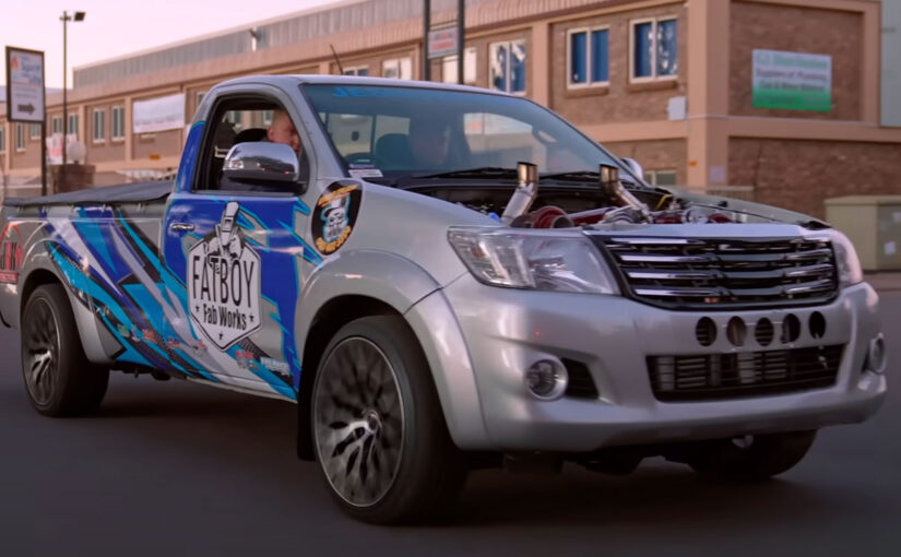 This Wild South African Has Created A V12 Twin-Turbo Toyota Hilux