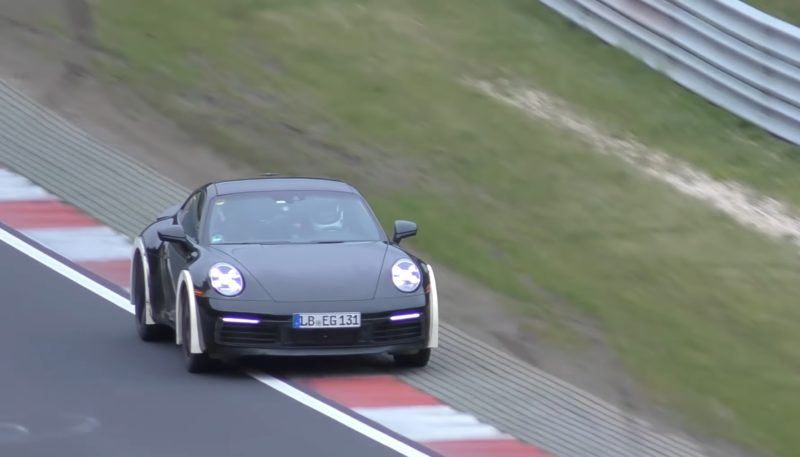 What Is This High-Riding Porsche 911 Prototype Spied In Testing?